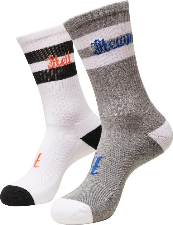 Actual product image Mister Tee Heaven Hell Socks 2-Pack - 16724 (pack of 2, 35 - 38)