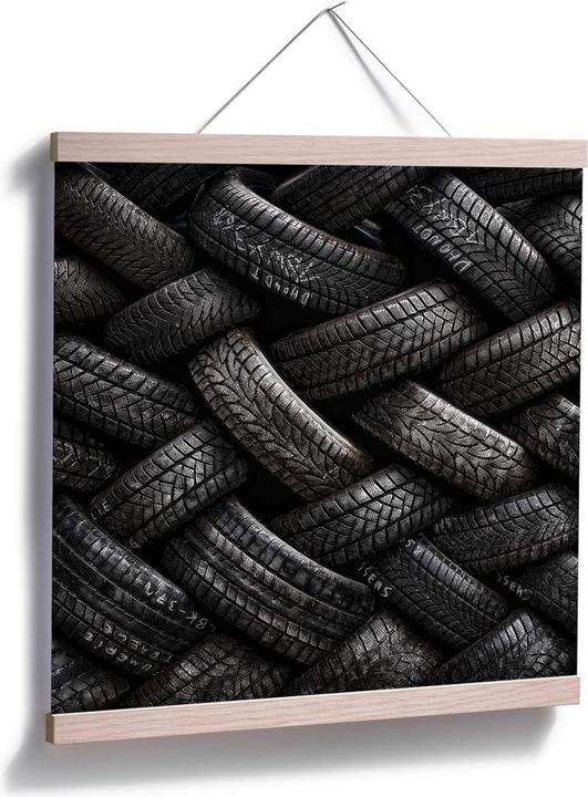 Produktbild Trenddeko Flour - Reifen (120 x 120 cm)