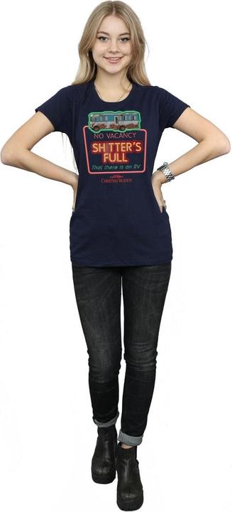Actual product image National Lampoon´s Vacation Womens/Ladies No Vacancy Cotton T-Shirt (XL)