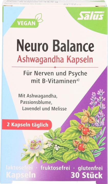 Salus Neuro Balance Ashwagandha (30 Piece, Capsules, 32 g)