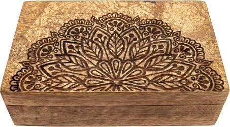 Actual product image Berk Mandala" wooden box