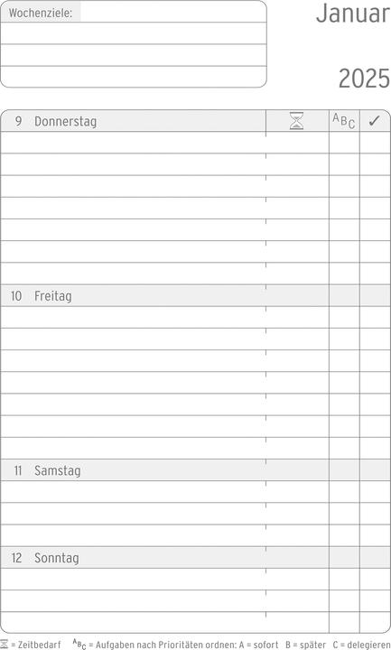 Image du produit Chronoplan Calendrier des livres (A6, Allemand)