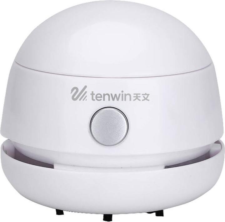Immagine prodotto Tenwin Mini aspirapolvere ricaricabile da tavolo 8052-2 micro USB (bianco)