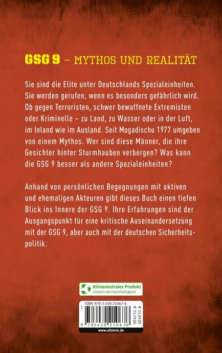 Image du produit GSG 9 – Terror im Visier (Allemand, Michael Götschenberg, 2022)