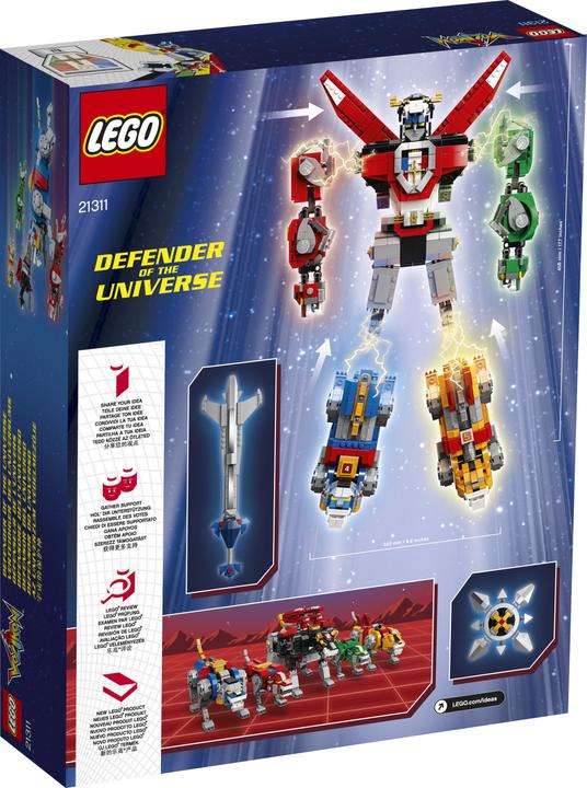 Actual product image LEGO Voltron (21311, LEGO Ideas, LEGO Rare Sets)