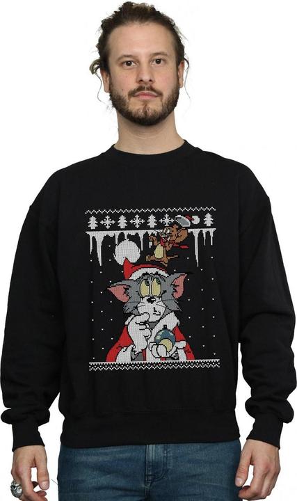 Produktbild Tom & Jerry Christmas Fair Isle Sweatshirt (XL)