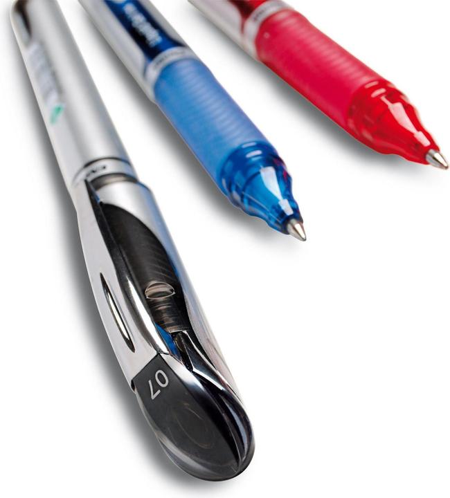 Actual product image Pentel Energel Liquid (Black, Silver, 1 x)