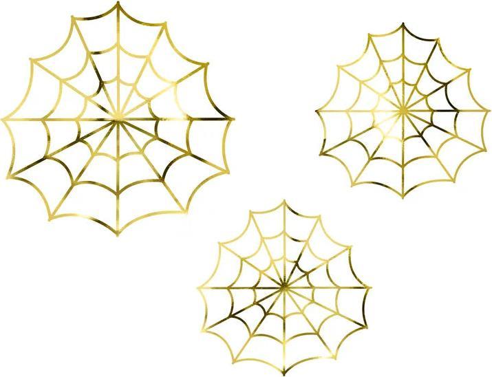 Immagine prodotto Partydeco Decorazione di carta a forma di ragnatela per Halloween