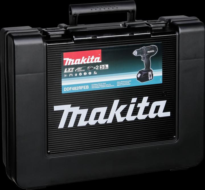 Productafbeelding Makita DDF482RFEB Accuboormachine en Schroevendraaier (Oplaadbare batterij)