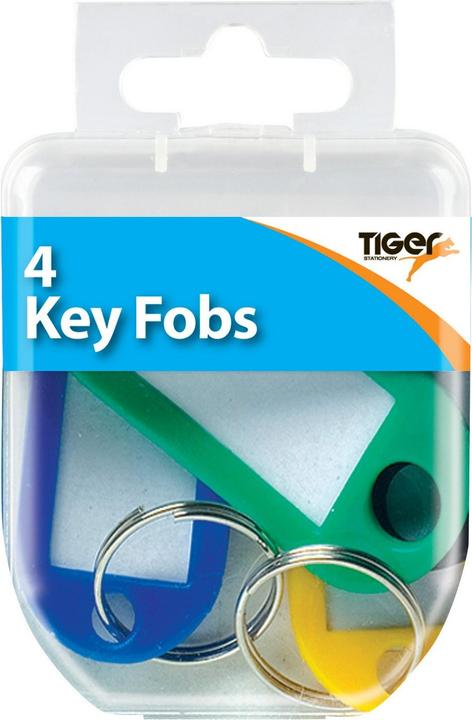 Tiger Essential Schlüsselanhänger 4erPack