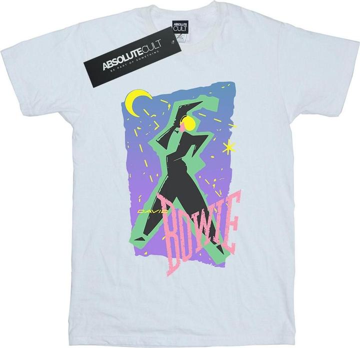 Actual product image David Bowie Mens Moonlight Dance T-Shirt (M)