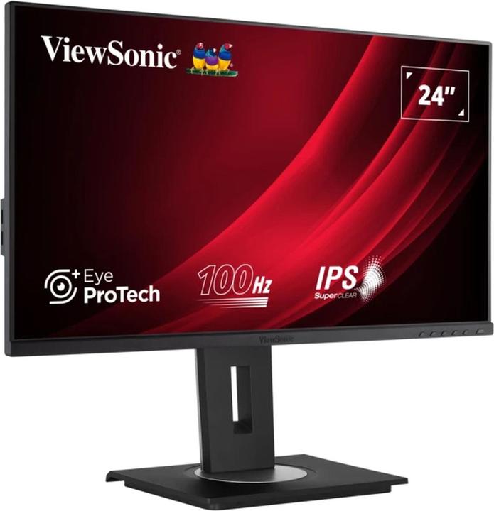Actual product image Viewsonic VG Series VG2448a 61 cm (24" ) 1920 x 1080 Pixel Full HD LED Black (1920 x 1080 pixels, 24")