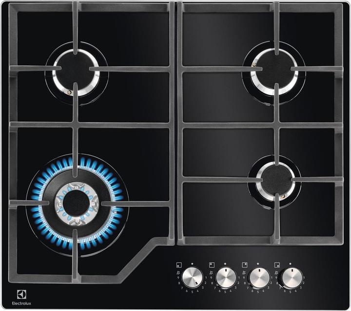 Image du produit Electrolux KGG64362K hob Black Built-in Gas 4 zone(s)
