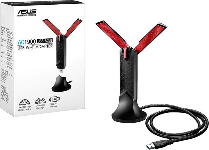 Actual product image ASUS Usb-Ac68 (USB 3.0)