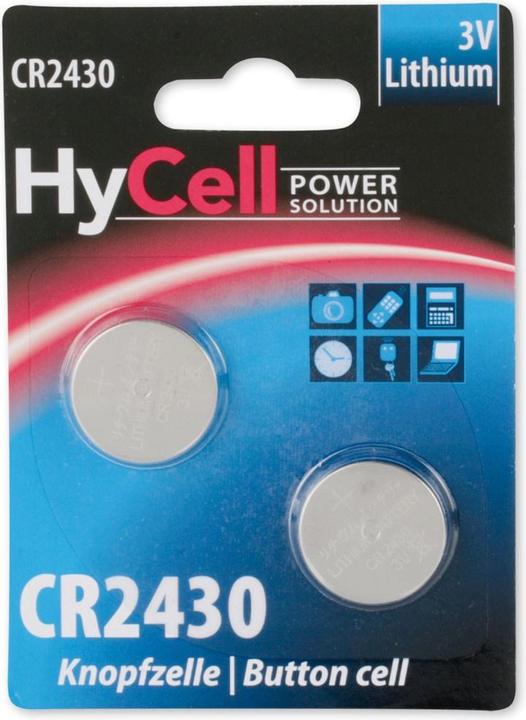 Image du produit HyCell CR 2430 Lithium (2 pcs, CR2430, 300 mAh)