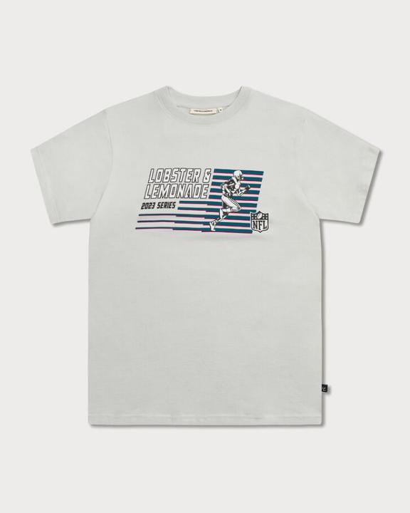 Actual product image Lobster & Lemonade NFL Shield 23 Series 94 Campus T-Shirt gray L (L)
