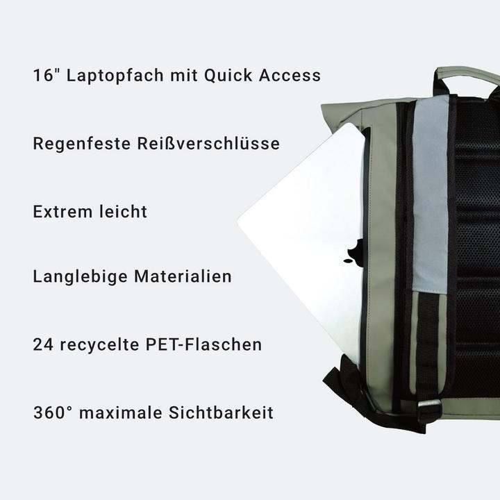 Actual product image Oak25 Reflective Rolltop Sage (20 l)