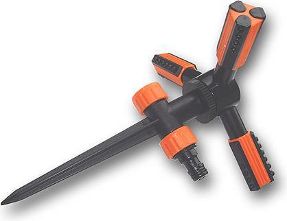 Actual product image Bradas Comfort circular sprinkler "TRIO" (3 arm rotating nozzle heads) (Circular sprinkler)