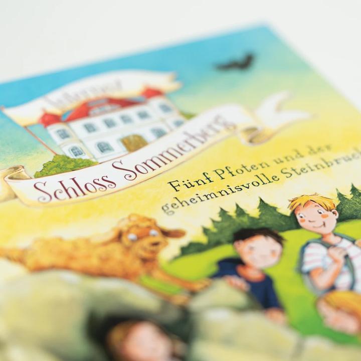 Image du produit Internat Schloss Sommerberg - Fünf Pfoten und der geheimnisvolle Steinbruch (Allemand, Susanne Oswald, 2023)