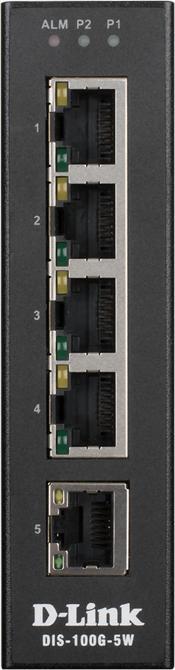 Image du produit D-Link DIS-100G-5W DIS-100G-5W Couche 2 non gérée à 5 ports (5 Ports)