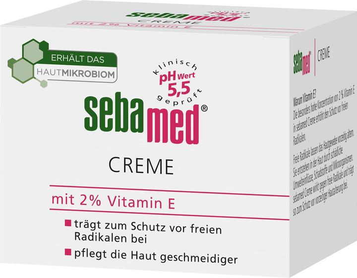 Produktbild Sebamed Creme mit 2 % Vitamin E, 75 ml Creme