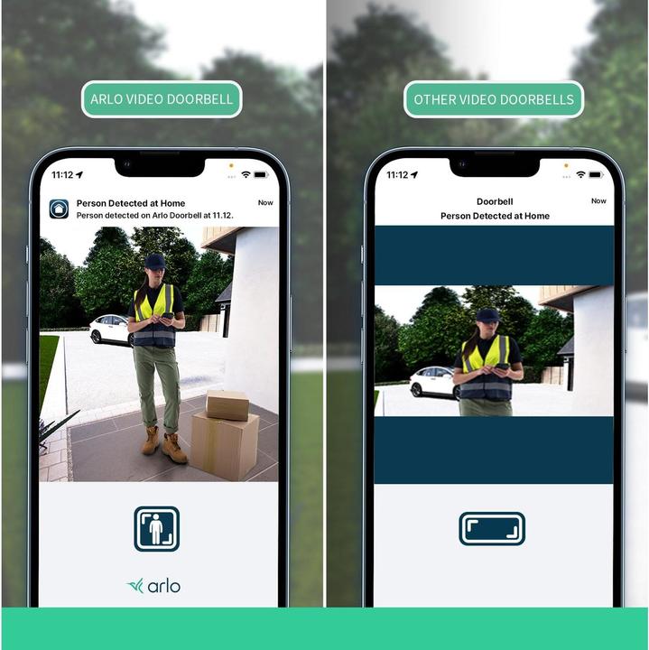 Actual product image Arlo Video Doorbell 2K + Chime Bundle (Wi-Fi)