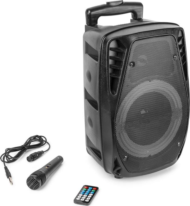 Actual product image Fenton Speaker FT8LED-MK2 Party Speaker (Active, 1x 300 W)