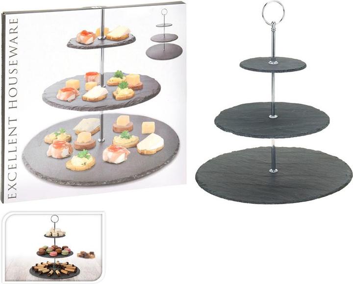 Immagine prodotto Fs-Star Etagere mit 3 Ablagen Schiefer