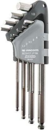 Produktbild Facom Sechskantschlüssel-Satz INOX 9-teilig
