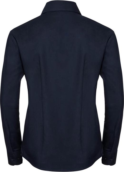 Produktbild Russell Collection Easy Care Oxford Bluse Langarm (XS)