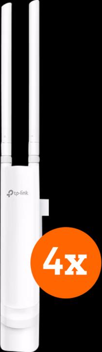 Actual product image TP-Link Omada EAP225-Outdoor 4-pack