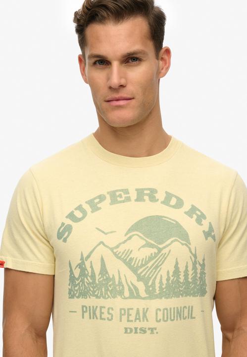 Image du produit Superdry T-shirt monochrome décontracté Lo-Fi Outdoor (M)