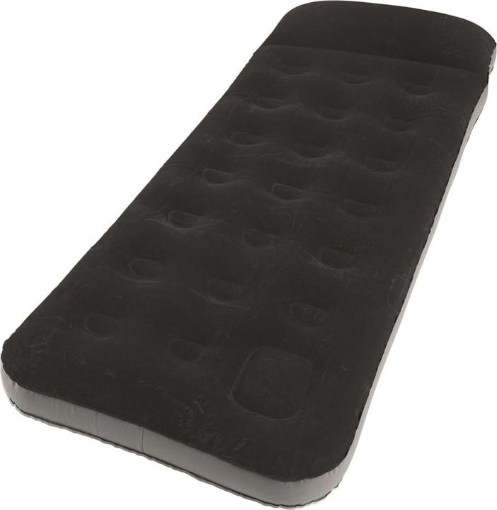 Produktbild Outwell Ausgezeichnete Einzelschlafmatte, Flock, Schwarz und Grau
