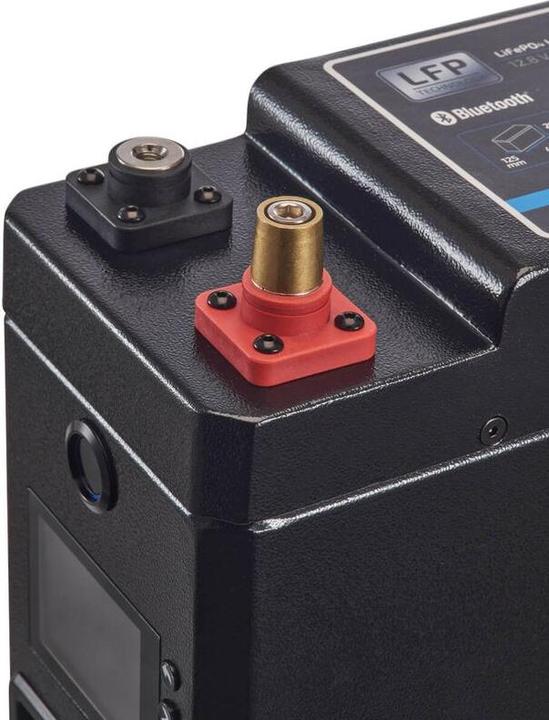Actual product image Ective LC 120 SLIM BT 12V LiFePO4 Lithium supply battery 120Ah (12 V, 120 Ah)