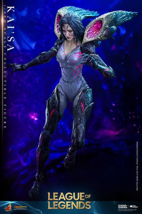 Actual product image Hot Toys League of Legends figurine Video Game Masterpiece 1/6 Kai'Sa 29 cm