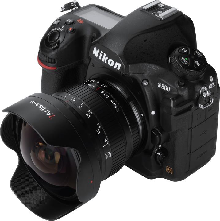 Actual product image 7artisans 7.5mm f/3.5 Fisheye for Nikon F (APS-C) (Nikon F, APS-C / DX)