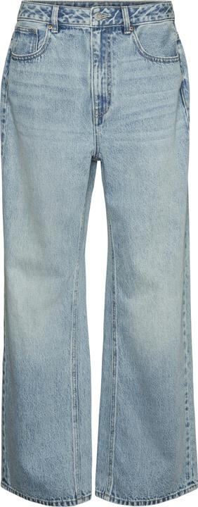 Vero Moda VMTOKYO Niedrige Taille Gerade geschnitten Jeans Straight-Fit (W28/L32)
