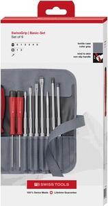 Image du produit PB Swiss Tools Jeu de tournevis pour sac à roulettes 8218 (Vis fendues, Recouvrement cruciforme Phillipps (PH))