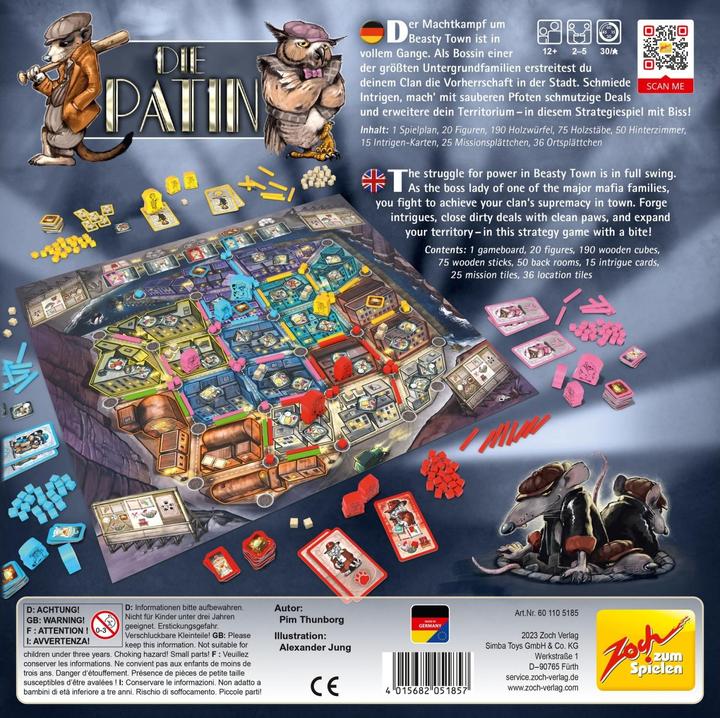 Produktbild Zoch Die Patin (Deutsch)