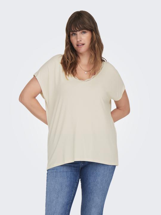 Actual product image Only Regular fit V-neck curve top Top (L)