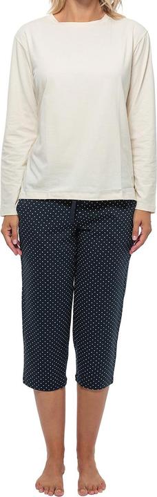 Cream, Blue Dotted