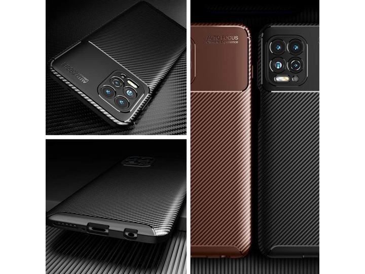 Image du produit Screenguard Motorola Moto G100 Housse Design carbone TPU Case (Motorola Moto G100)