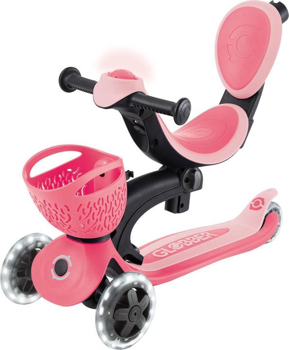 Actual product image Globber Go-Up Baby 360 Lights 3-in-1 children's vehicle