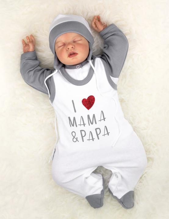 Image du produit Baby Sweets 3 pièces I Love Mama & Papa (56)