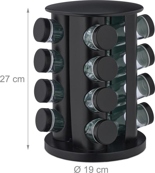 Actual product image Relaxdays 17 piece spice carousel