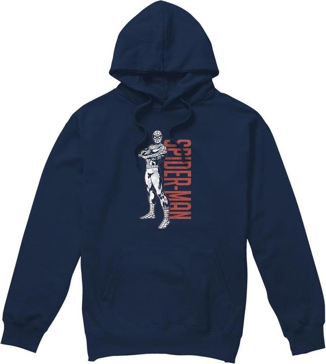Actual product image Spiderman Mens Hero Stance Hoodie (L)
