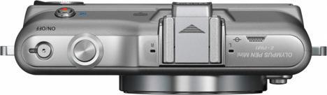 Actual product image Olympus Pen E-PM1 Mini, 12MP, 14-42mm Kit, Silver