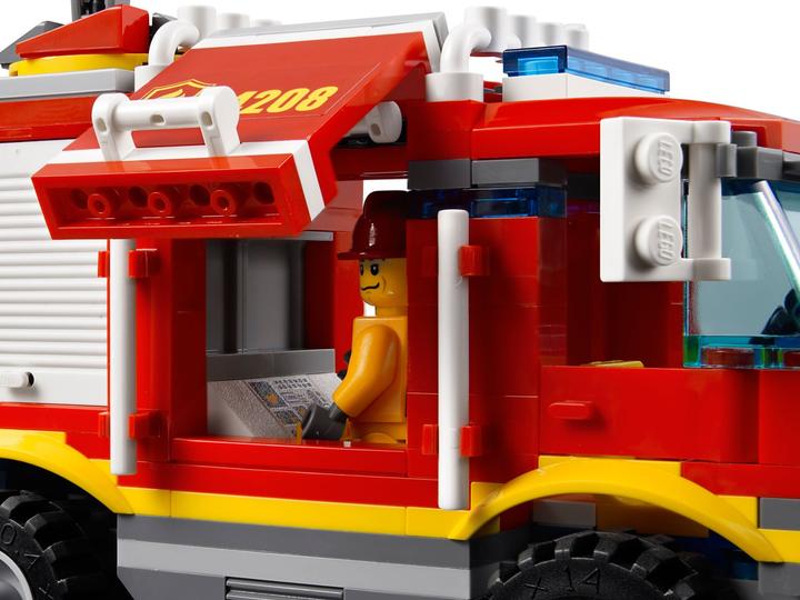 Produktbild LEGO Feuerwehr Geländetruck (4208, LEGO City)