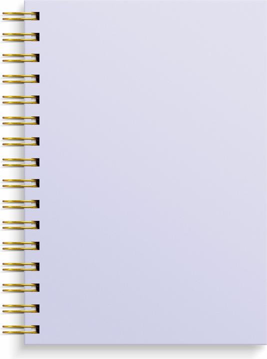 Produktbild Burde Notizbuch A5 lila (A5)