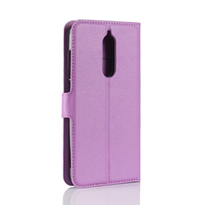 Image du produit MU Classic Couverture en cuir avec texture litchi (Wiko View XL)